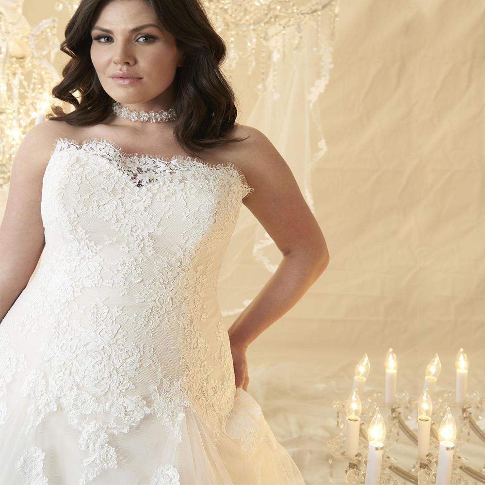Robe de mariée bohème chic grande taille