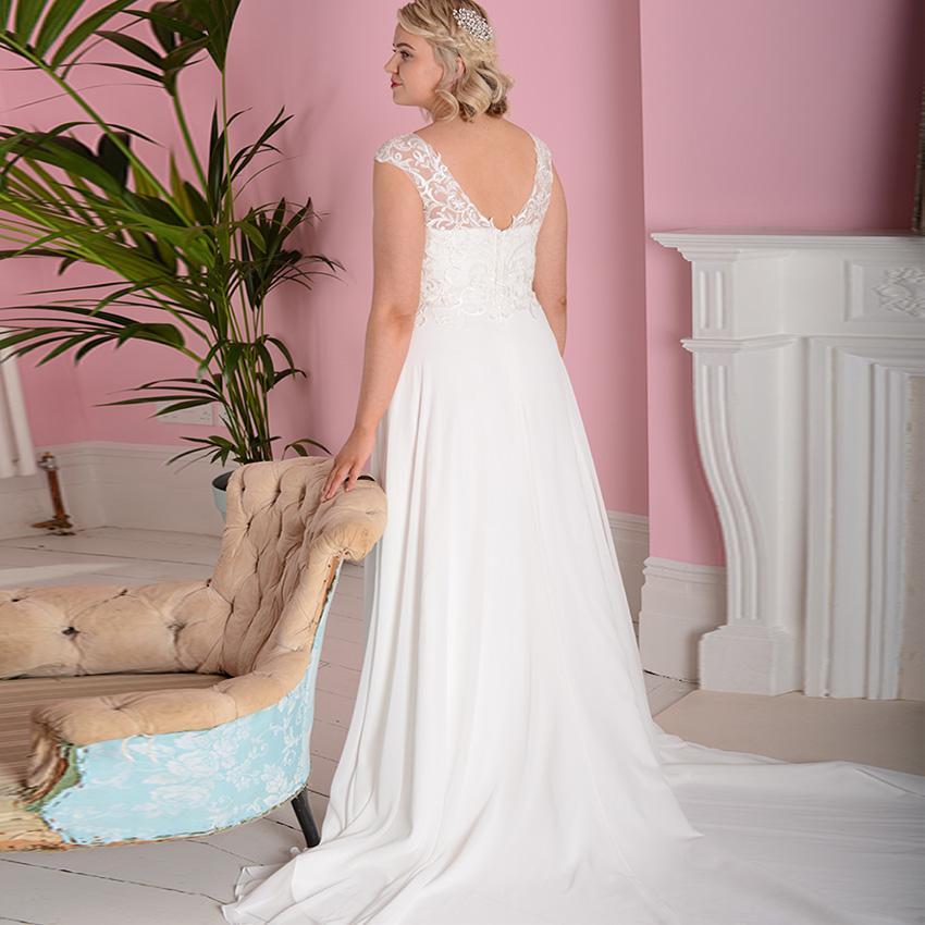 Robe de mariée bohème femme enceinte