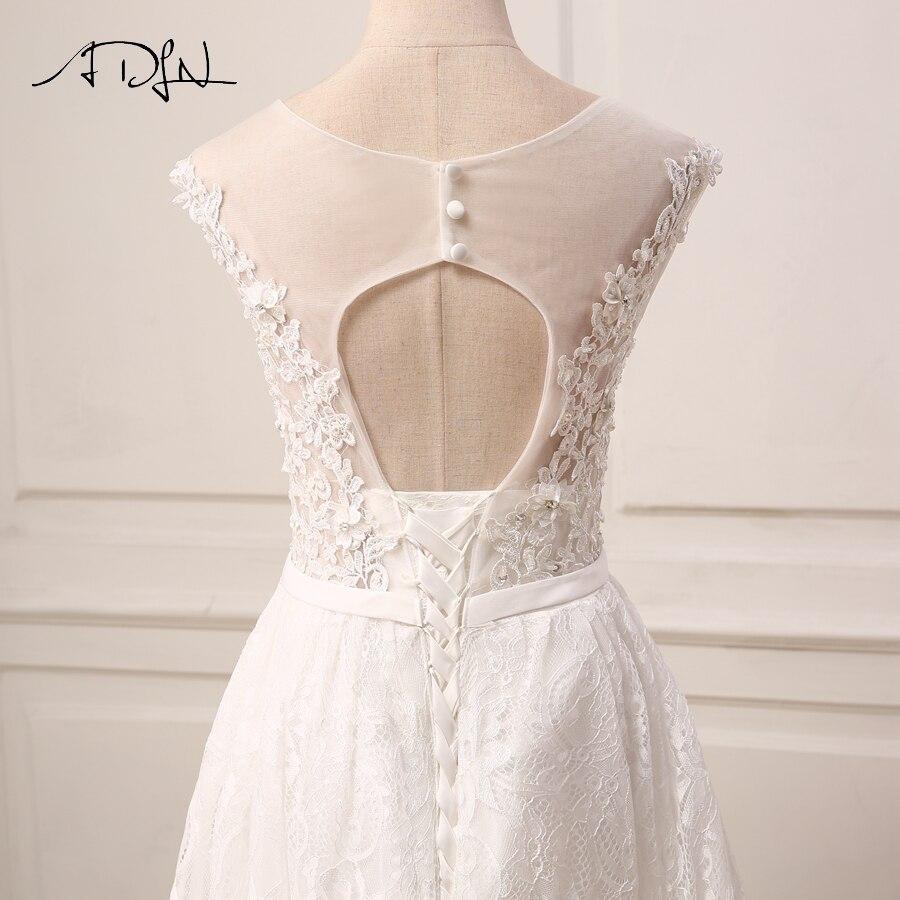 Robe de mariée bohème mi longue