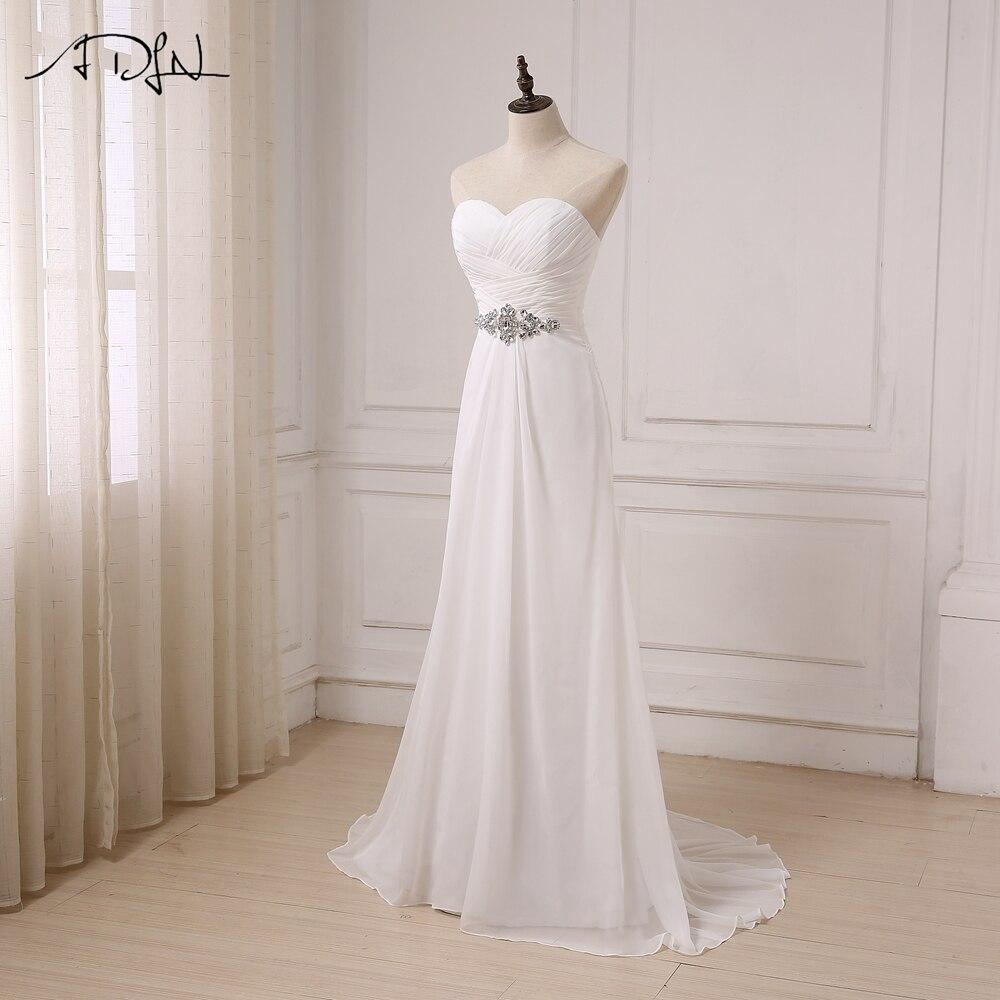 Robe de mariée boheme simple