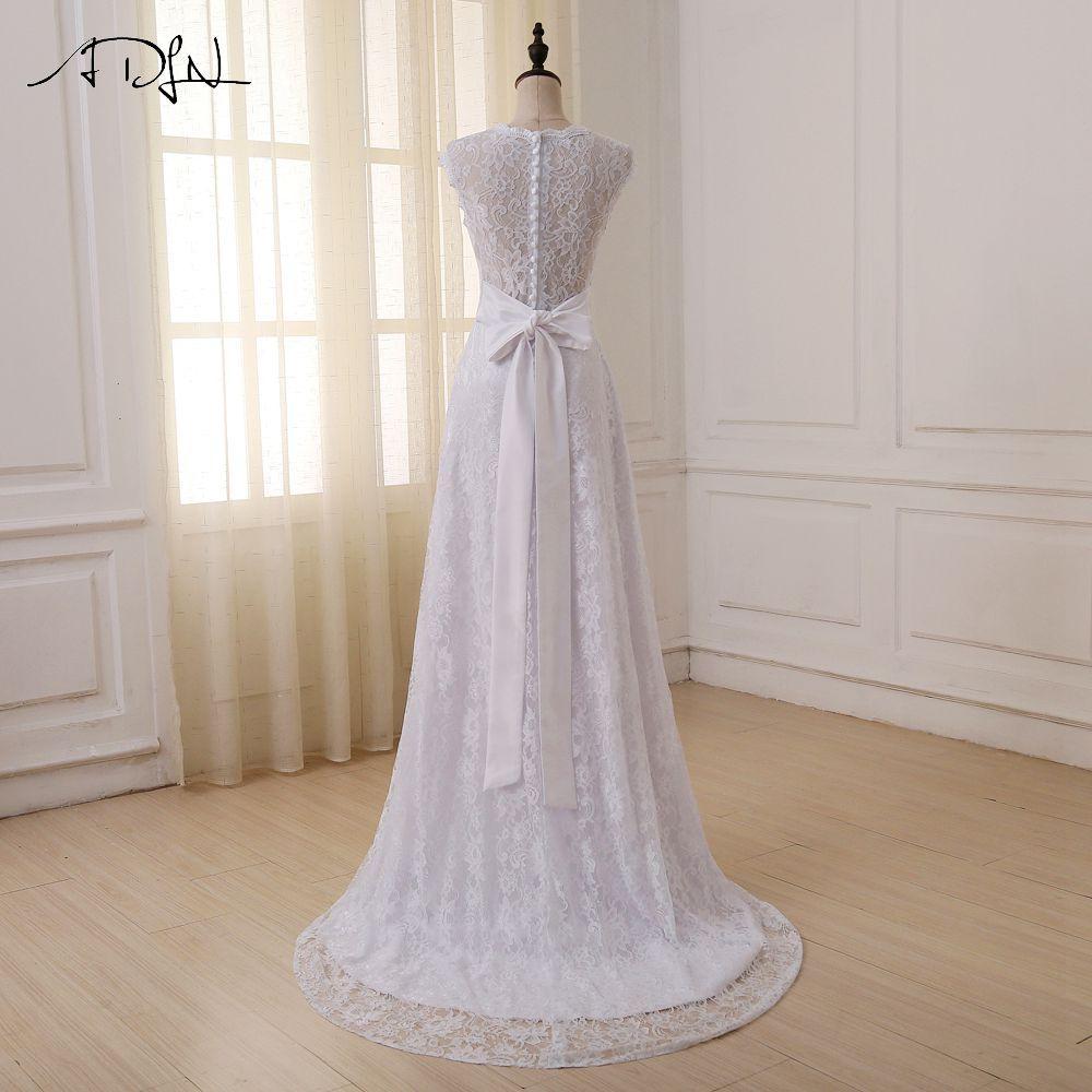 Robe de mariée hippie chic