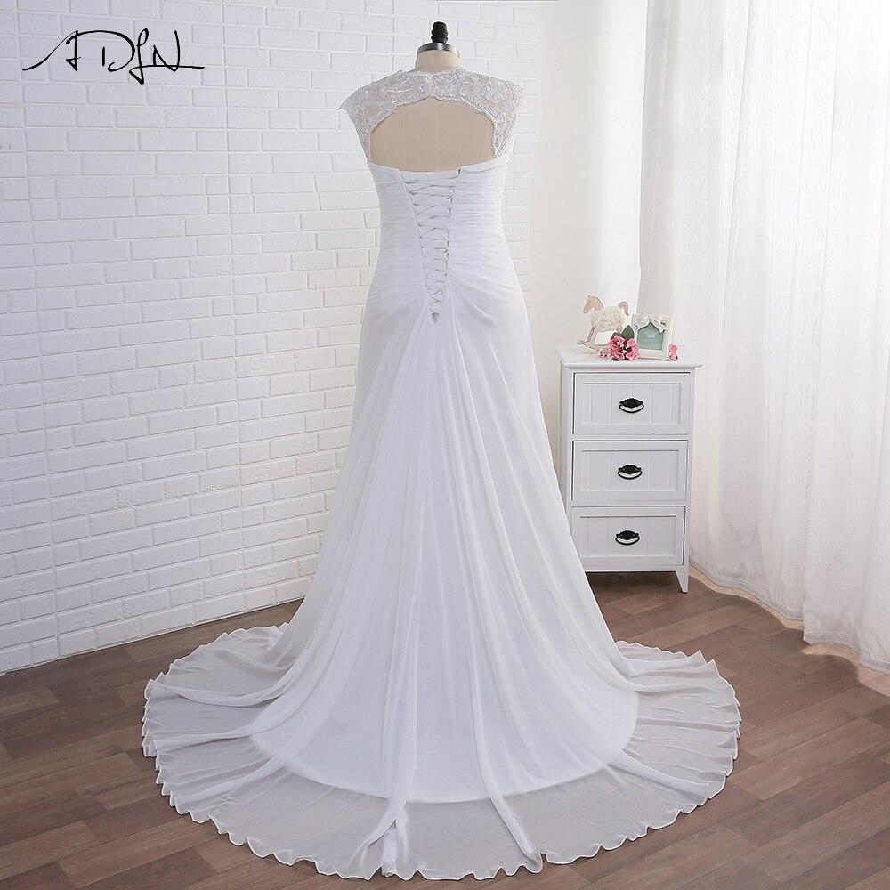 Robe de mariée hippie dentelle