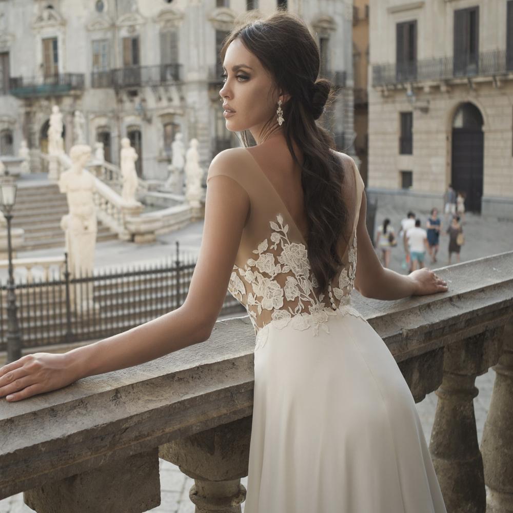 Robe de mariée romantique bohème irlande