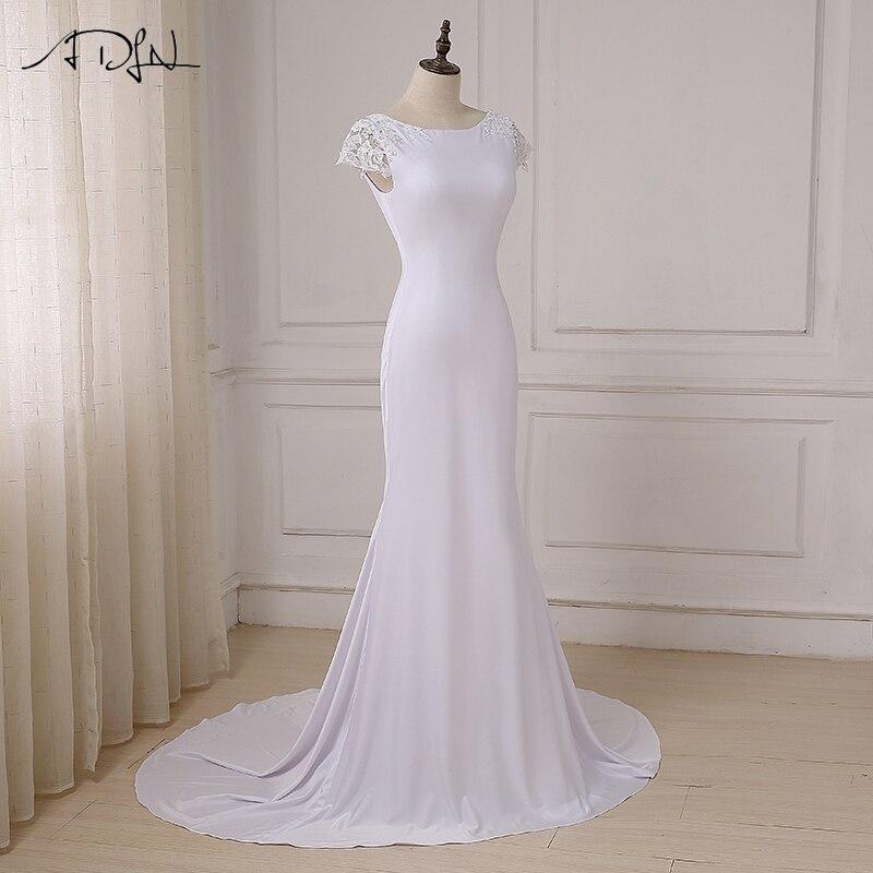 Robe de mariée simple bohème chic