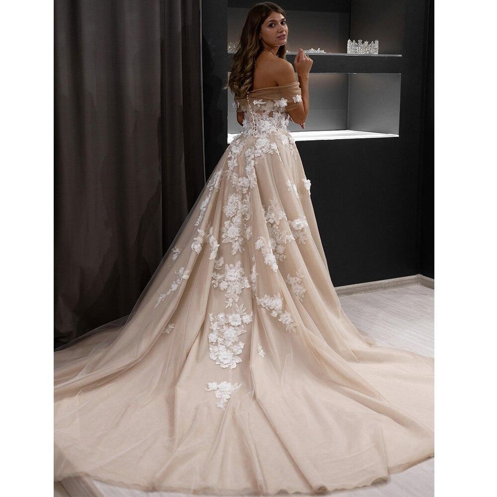 Robe de mariée style bohème romantique
