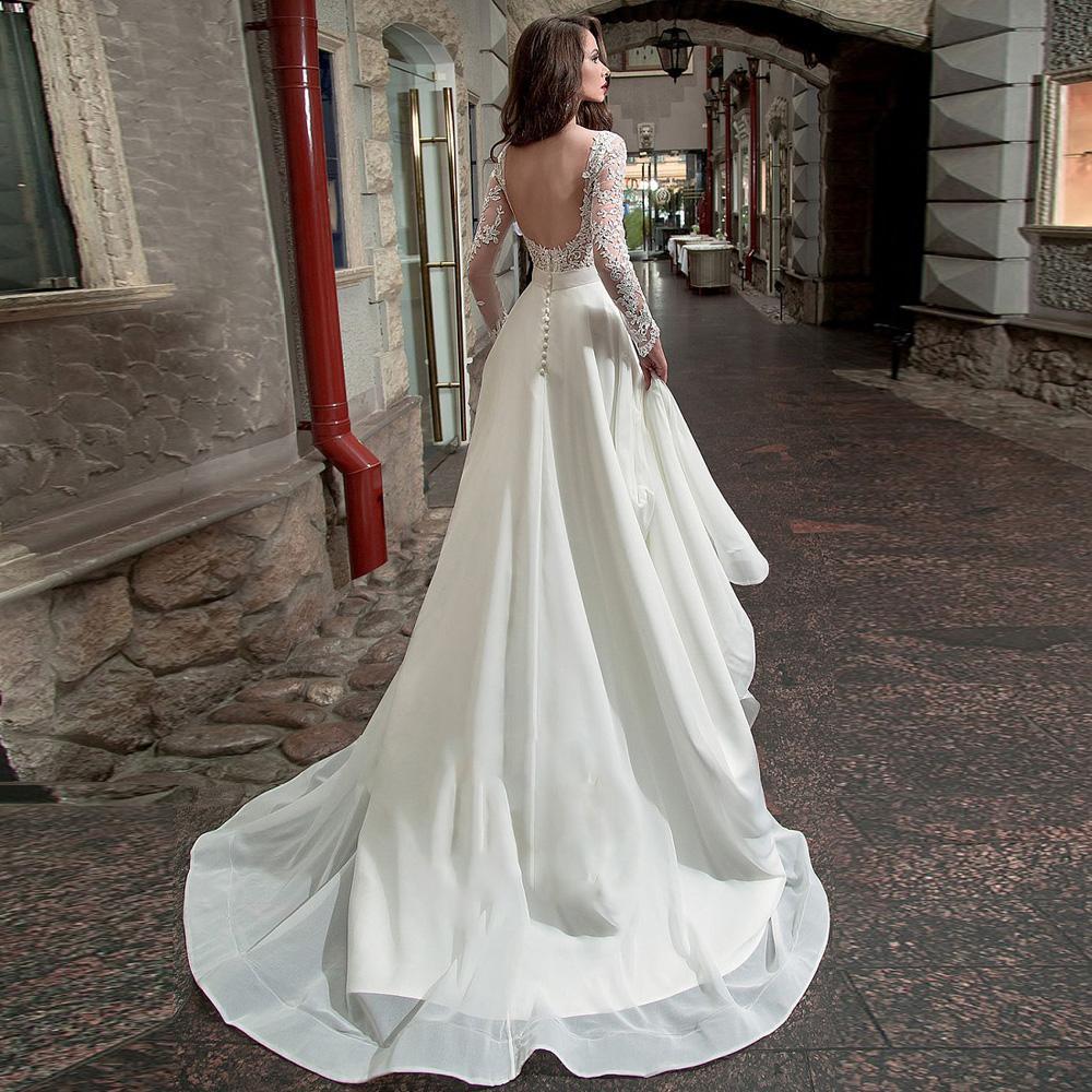 Robe de mariés bohème chic