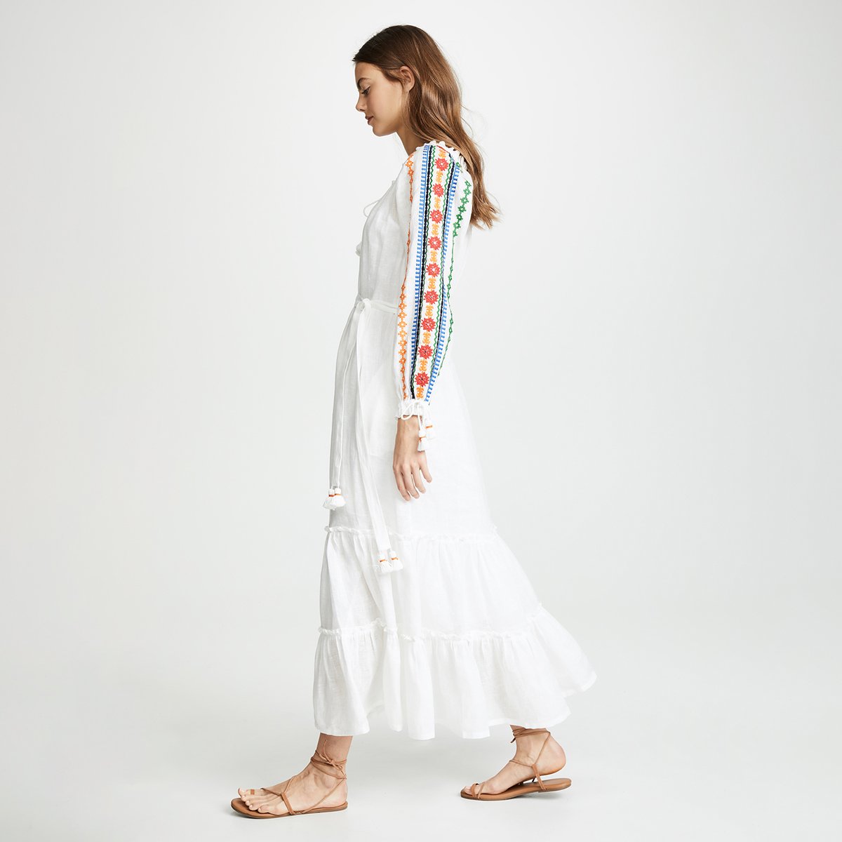 Robe de soiree boheme blanche