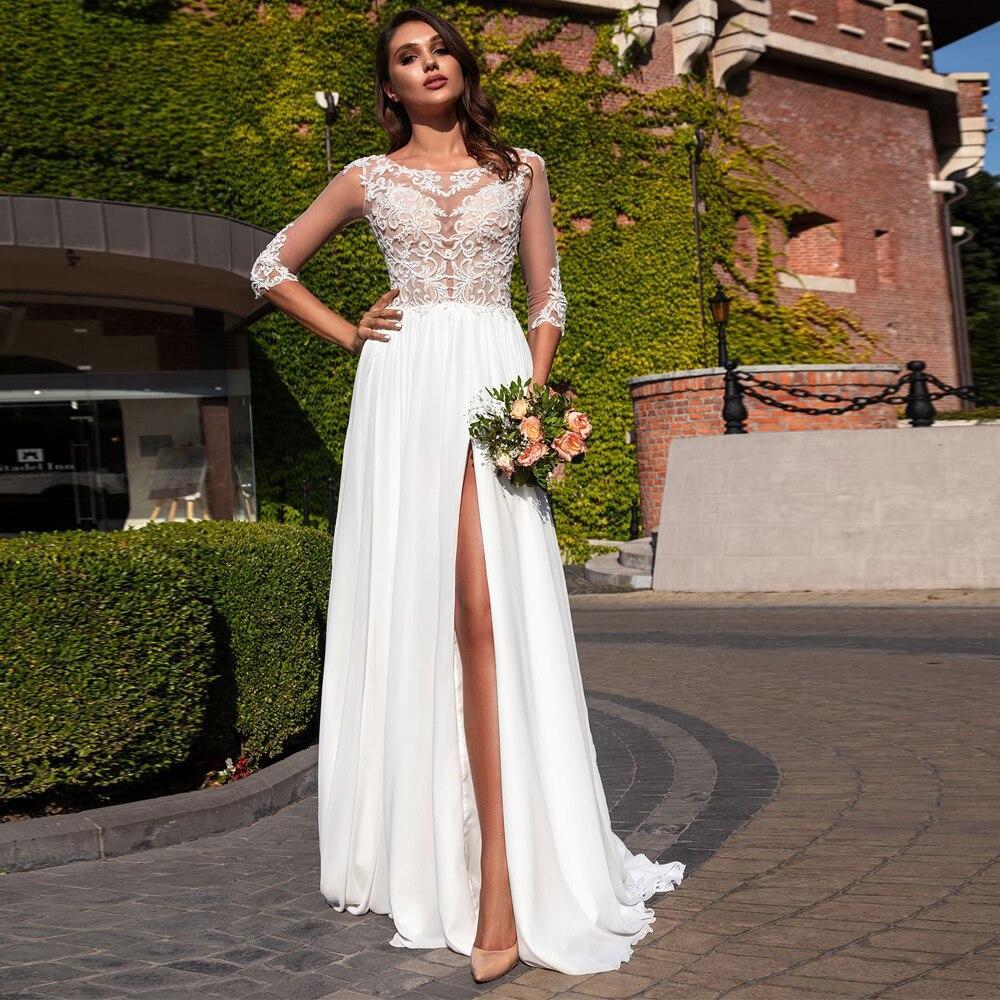 Robe dentelle mariage boheme