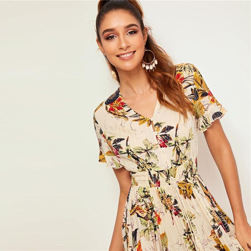 Robe Été Bohème courte