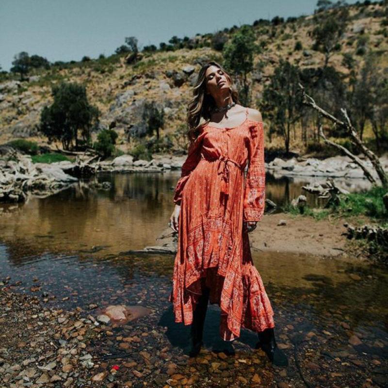 Robe Hippie Année 70