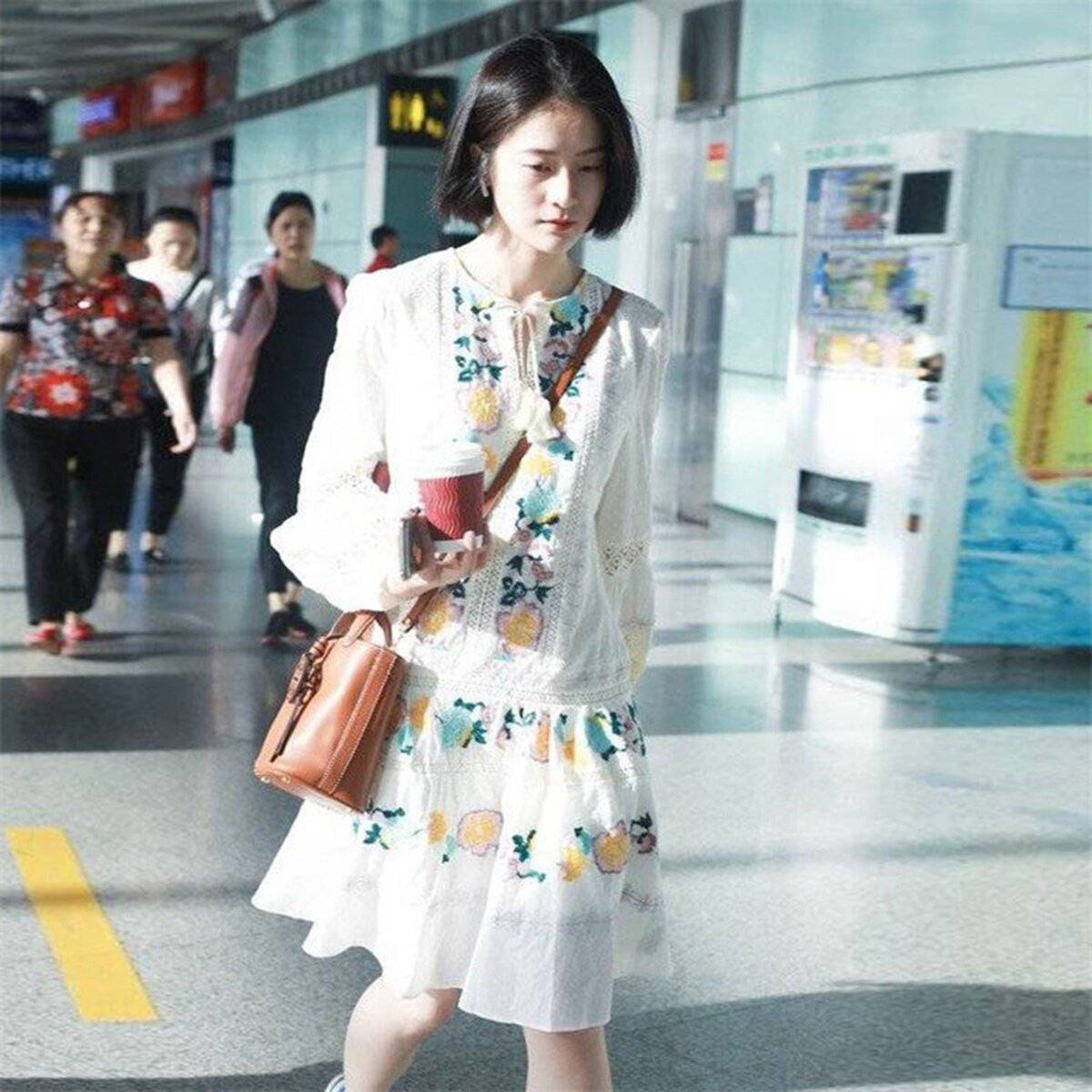 Robe Hippie Chic Blanc