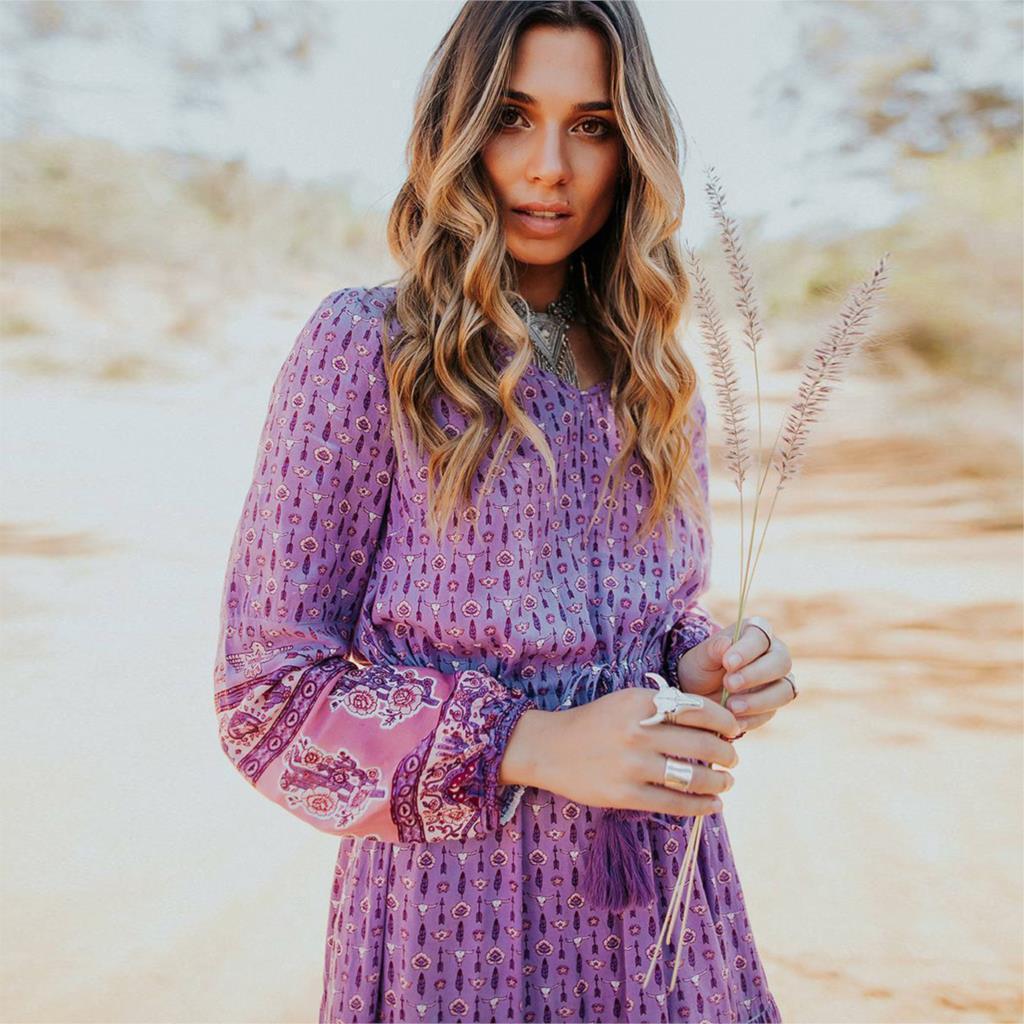 Robe Hippie Chic Coton