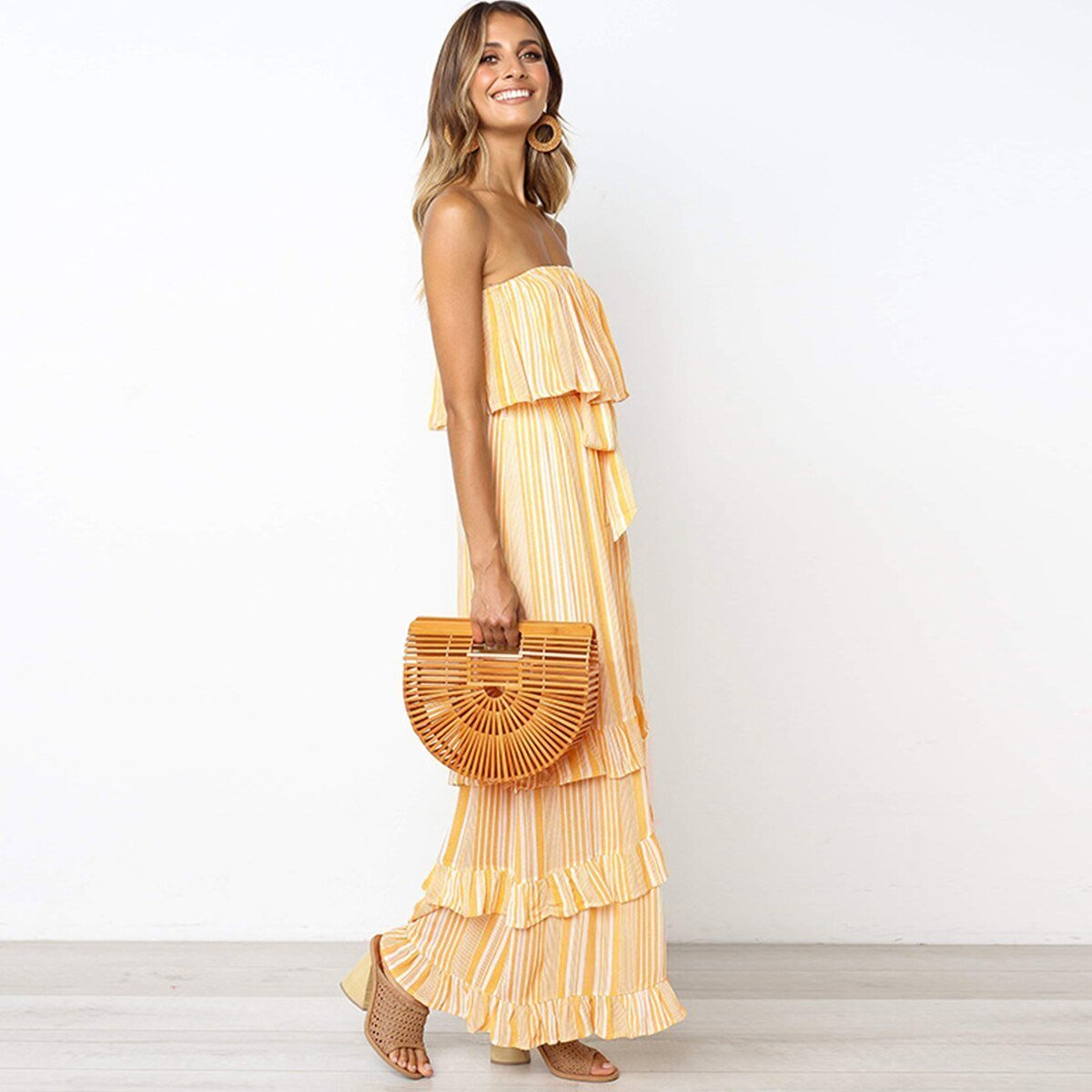 Robe it Hippie Moutarde