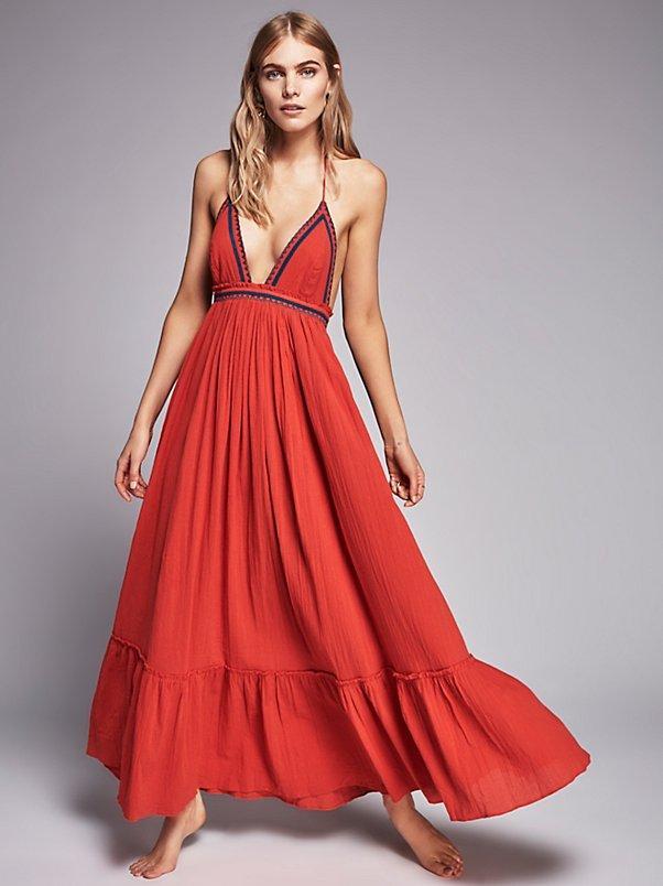 Robe Longue Blanche Boho Chic