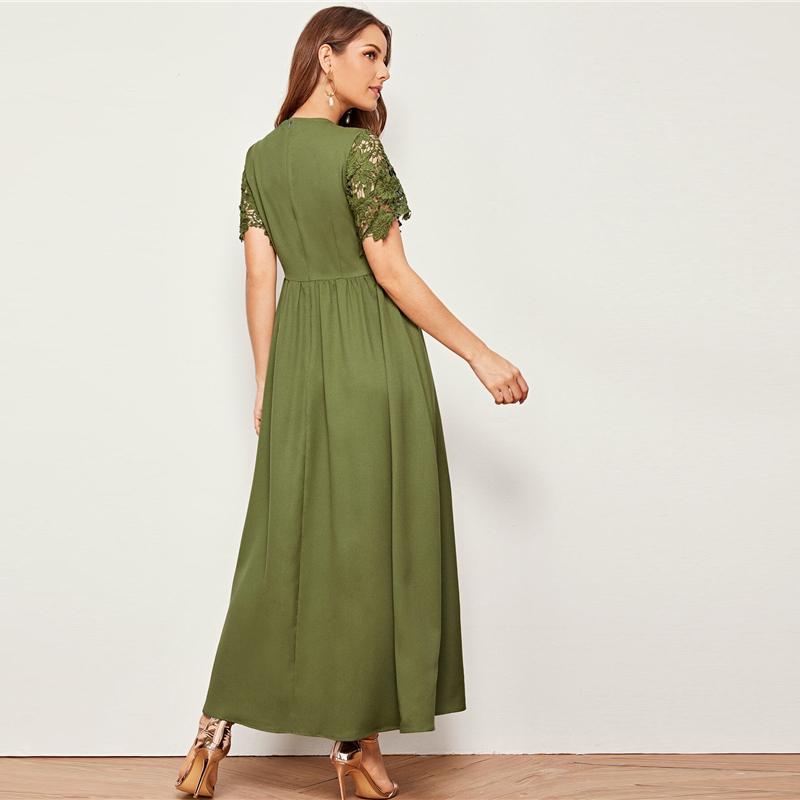 Robe Longue Bohème avec Manche