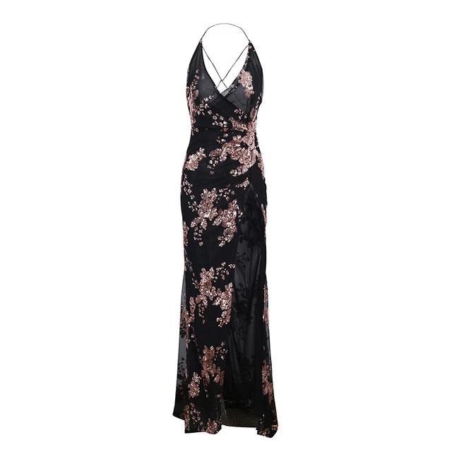 Robe Longue Bohème Bretelle