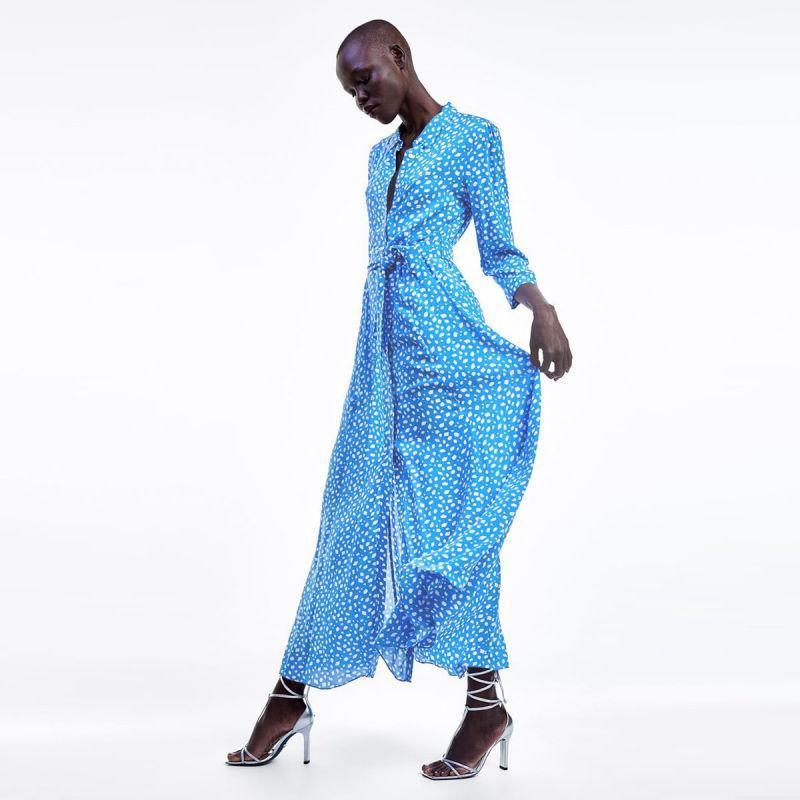 Robe Longue Bohème Chic Manche Longue