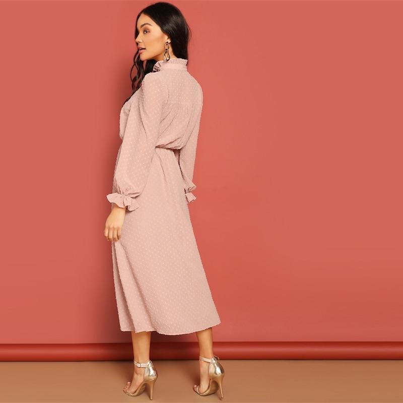 Robe Longue Bohème Chic Rose
