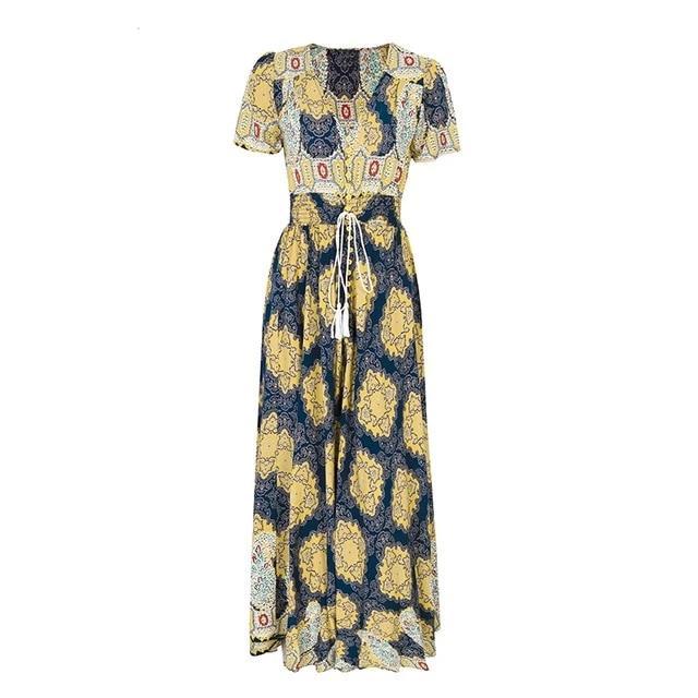 Robe Longue Bohème Ethnique