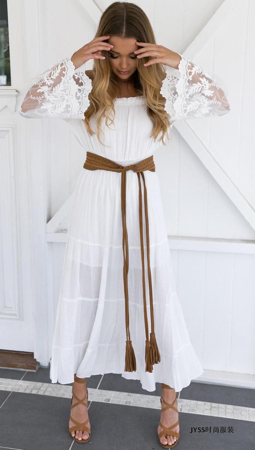 Robe Longue Bohème Hiver 2019