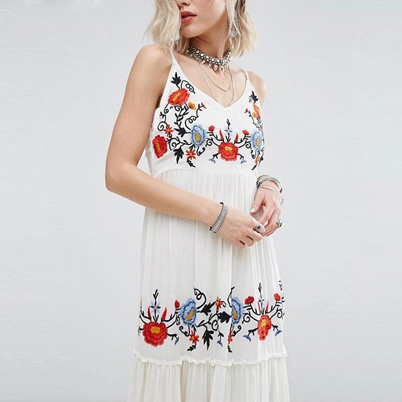 Robe longue boheme pas cher