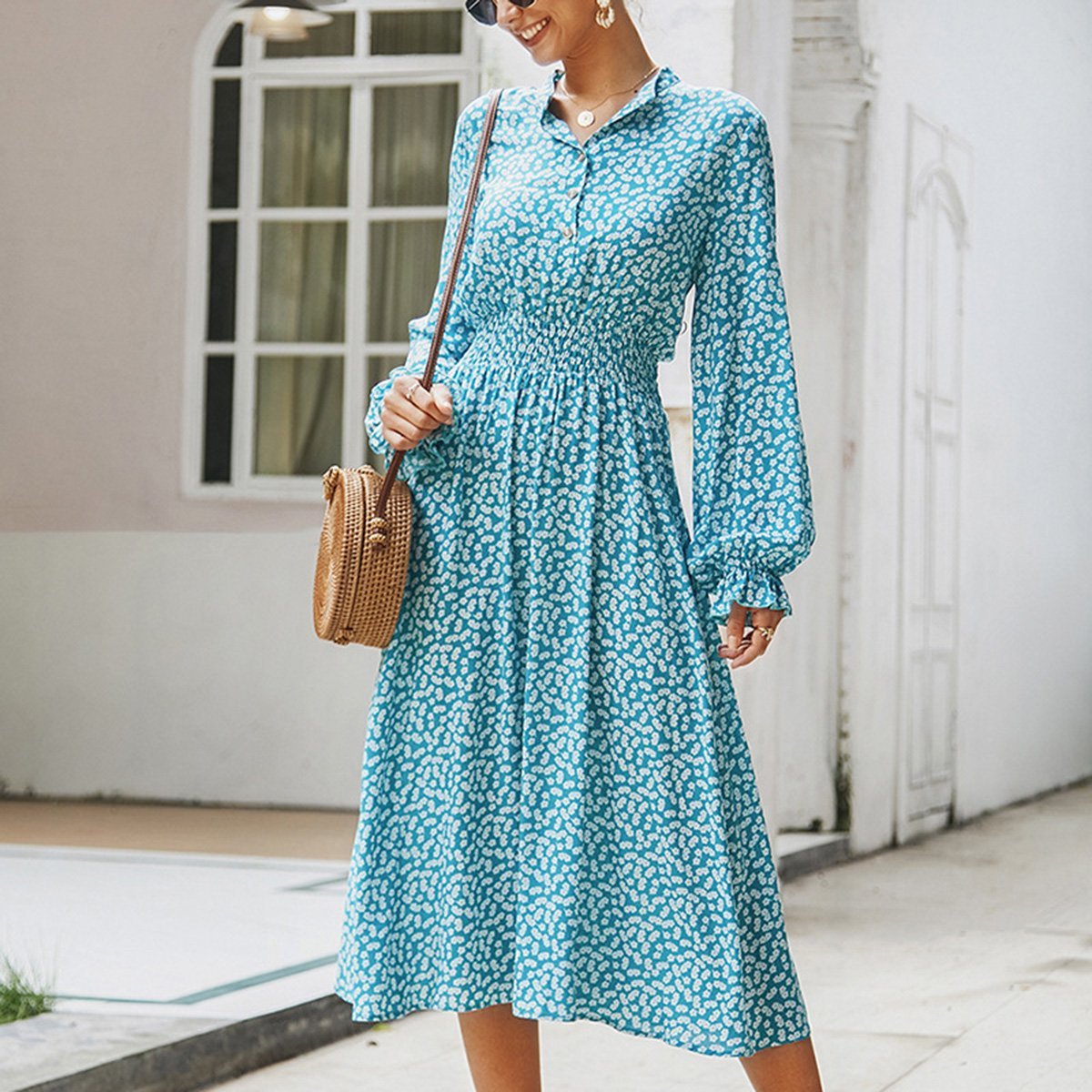 Robe longue femme boheme chic