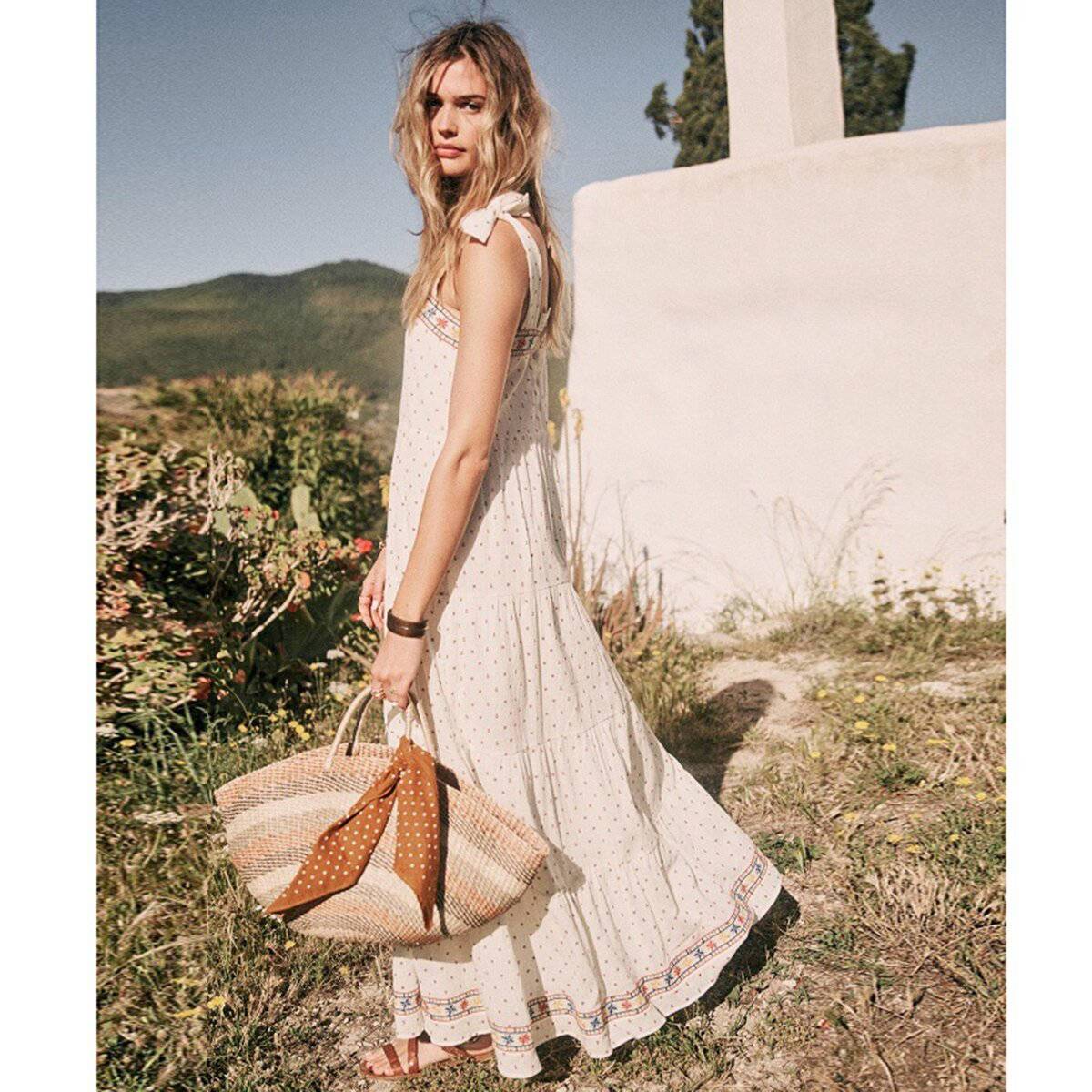 Robe Longue Hippie Chic Femme