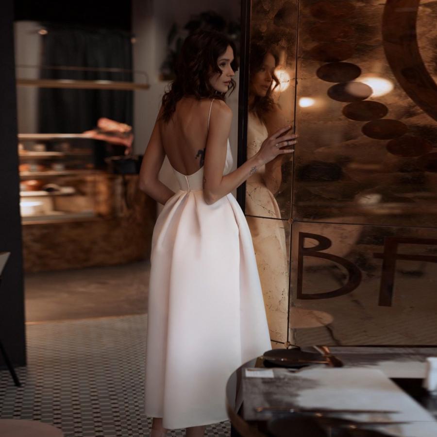 Robe longue mariage boheme chic