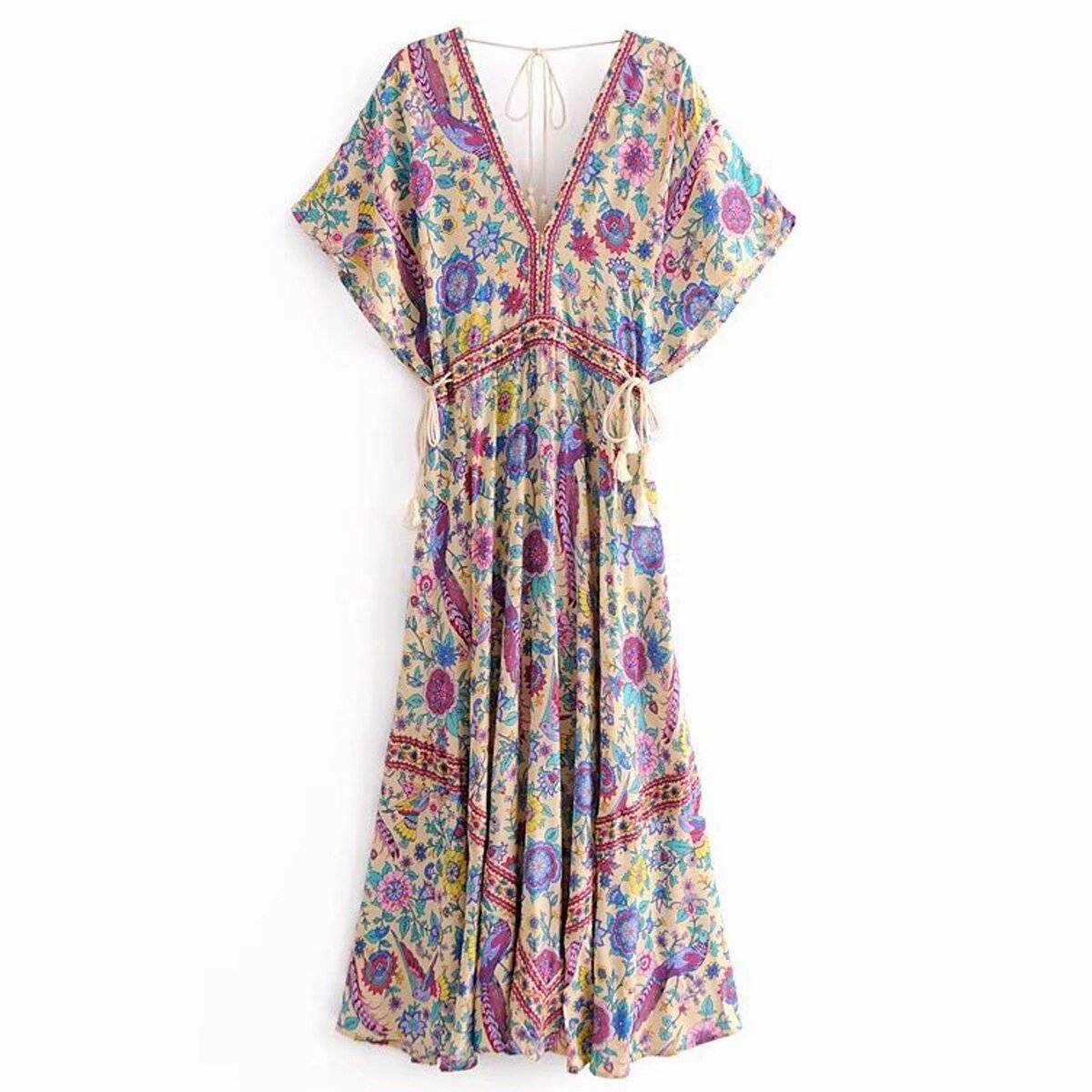 Robe Longue Plage Hippie