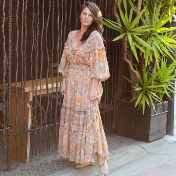 Robe Longue Style Bohème Hippie Chic