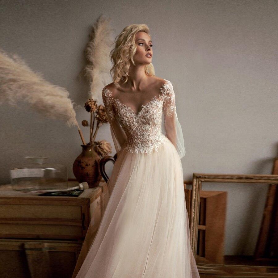 Robe mariee boheme hiver