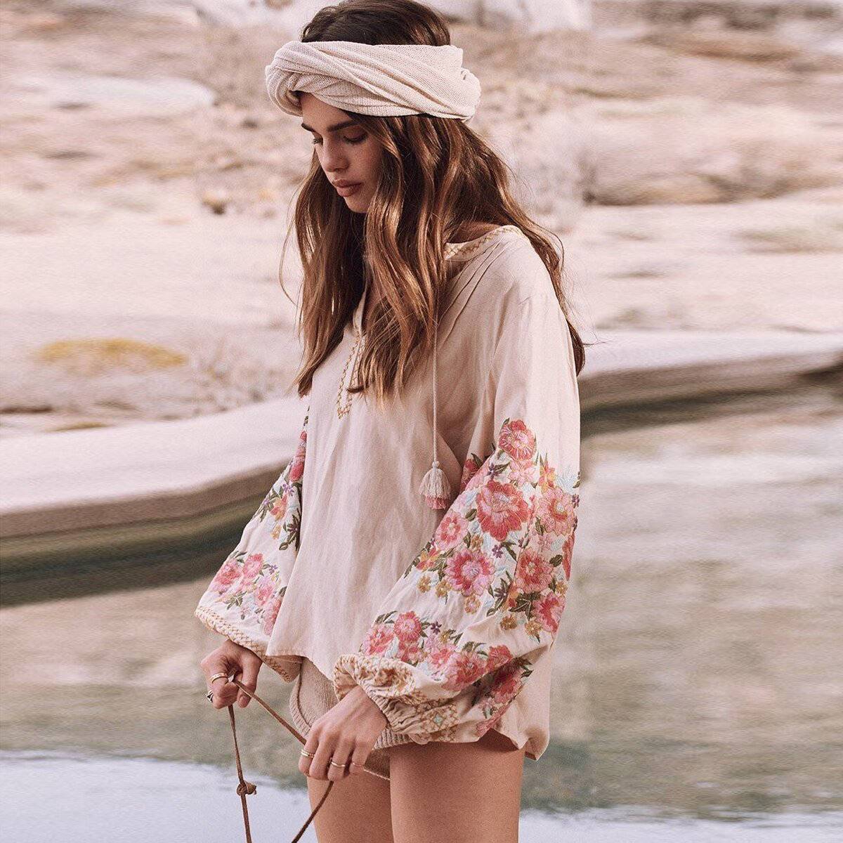 Robe Plage Hippie Chic