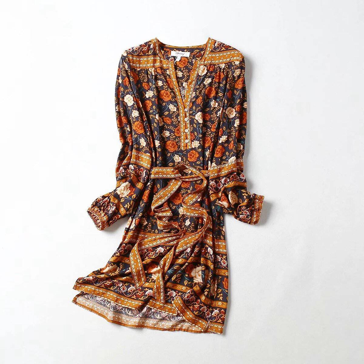 Robe Style Hippie Bohème