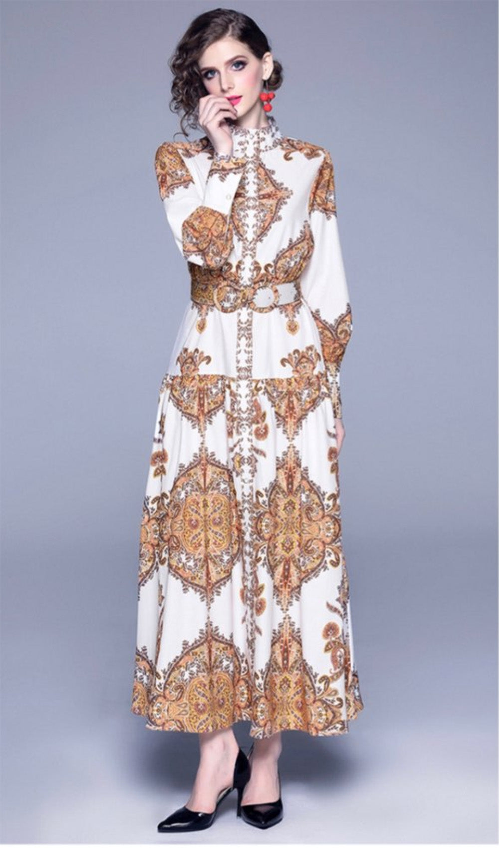 Robe Bohème Doré