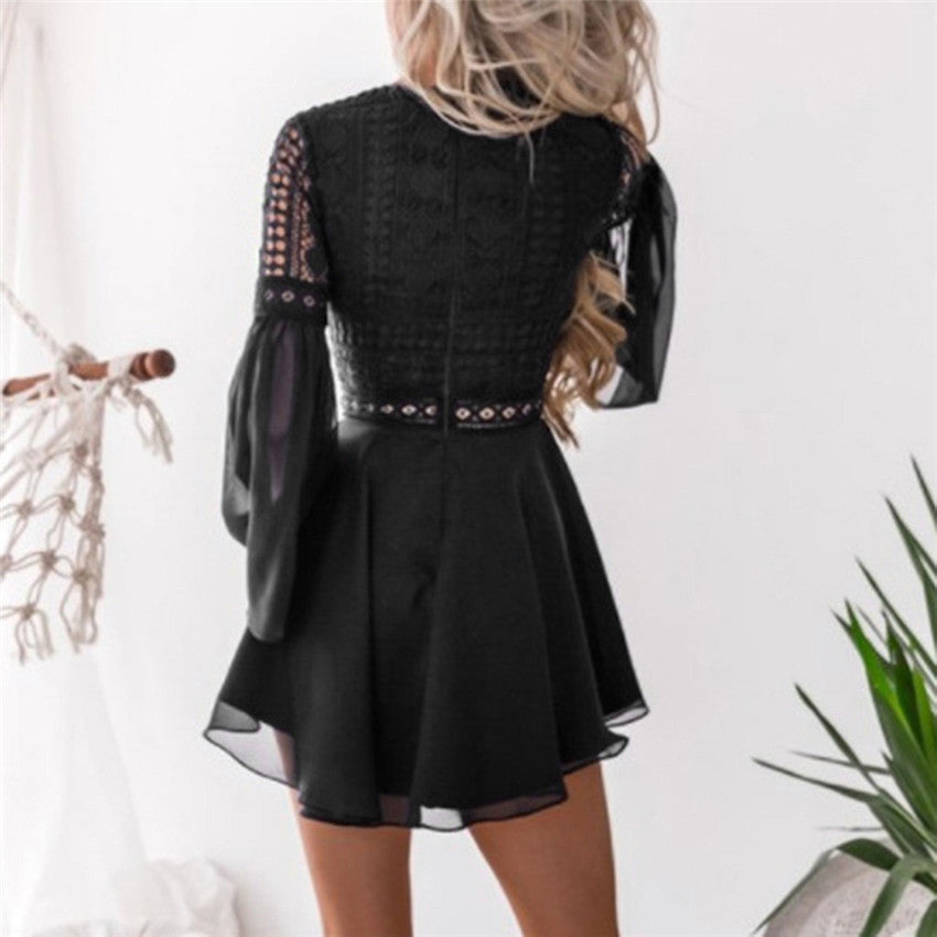 Robe bohème blanche romantique
