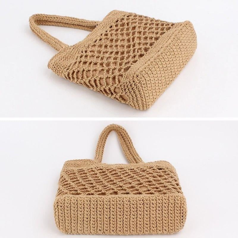 Sac Bohème Paille Tressée