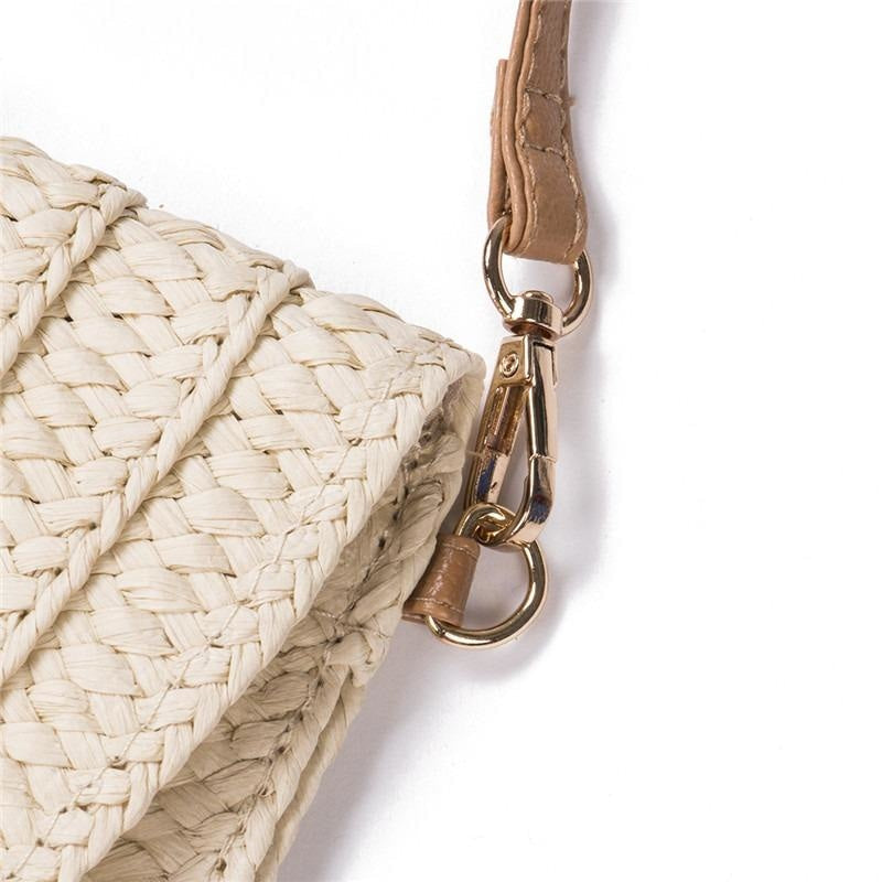Sac Pochette Paille Bohème