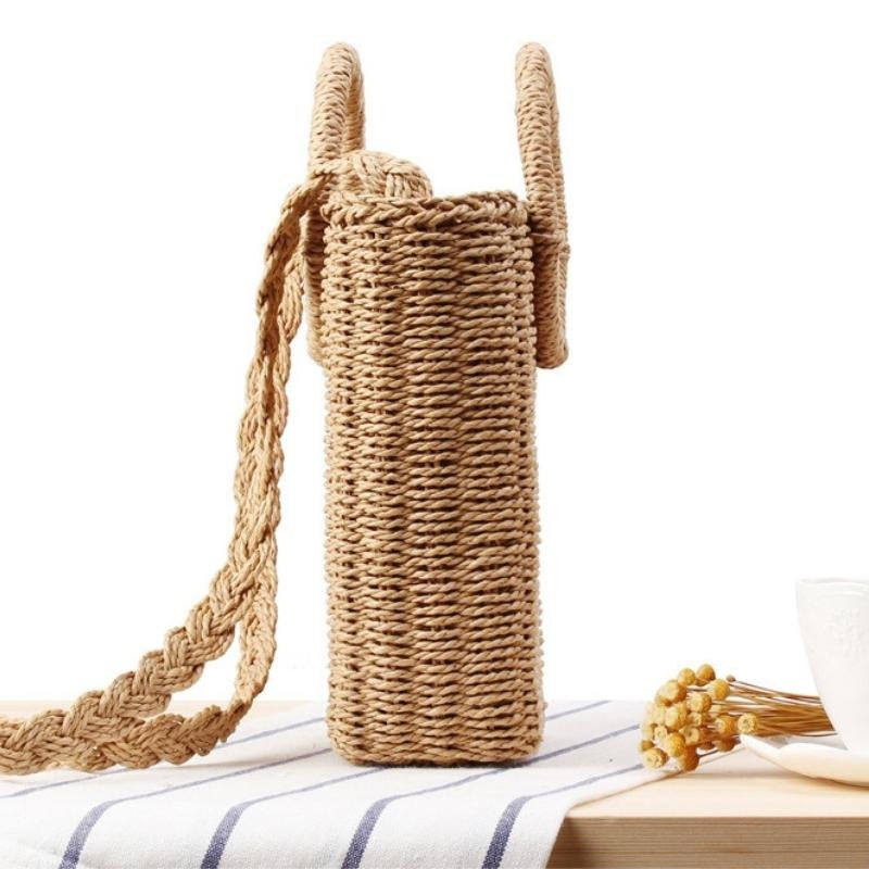 Sac Seau Paille Tressée