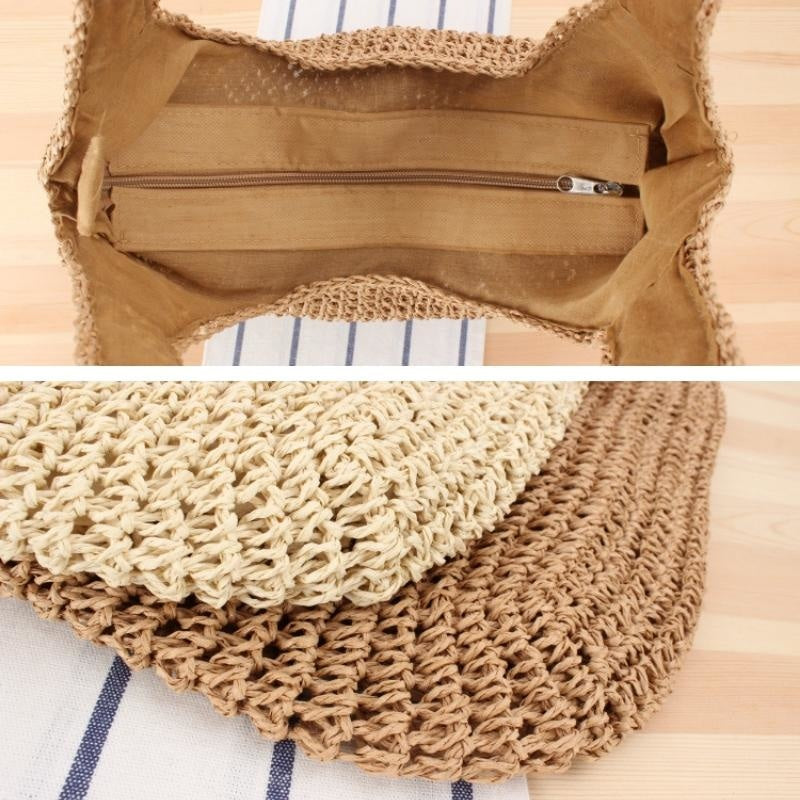 Tote Bag Bohème Paille