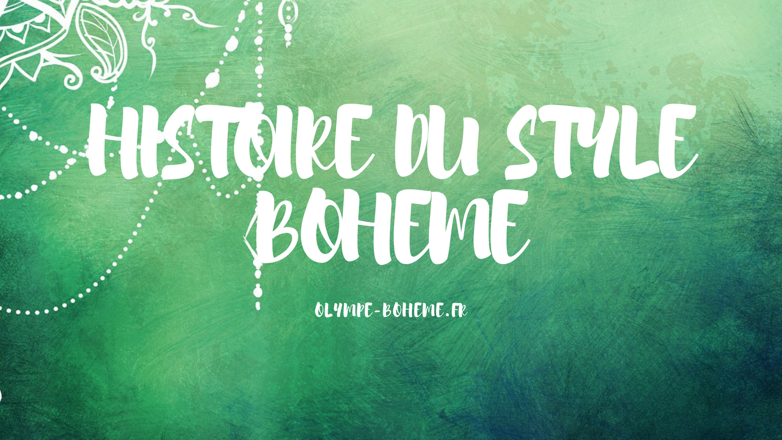 Histoire du style bohème