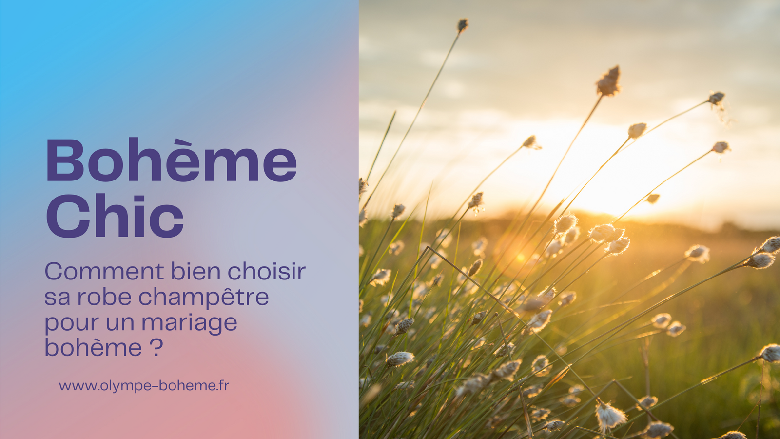 Comment bien choisir sa robe champêtre pour un mariage bohème ?