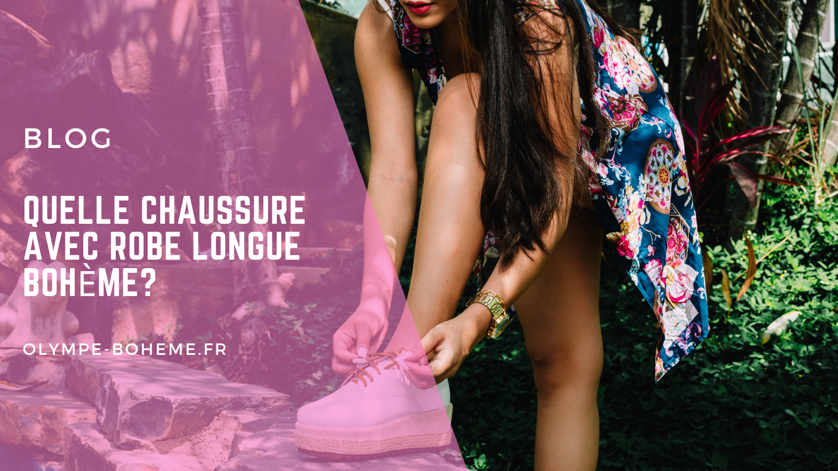Quelle chaussure avec robe longue bohème?