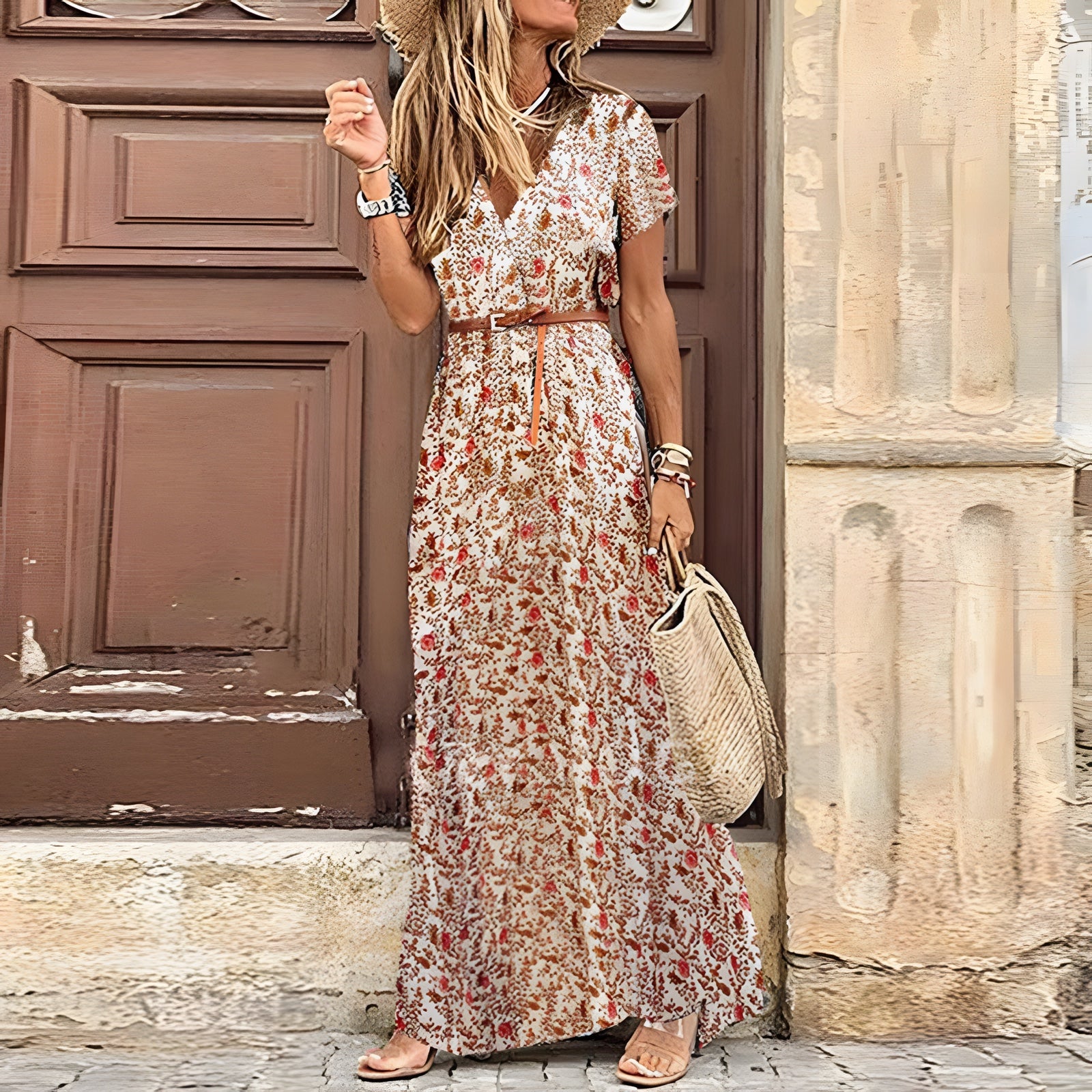 Robe Bohème Longue Champêtre