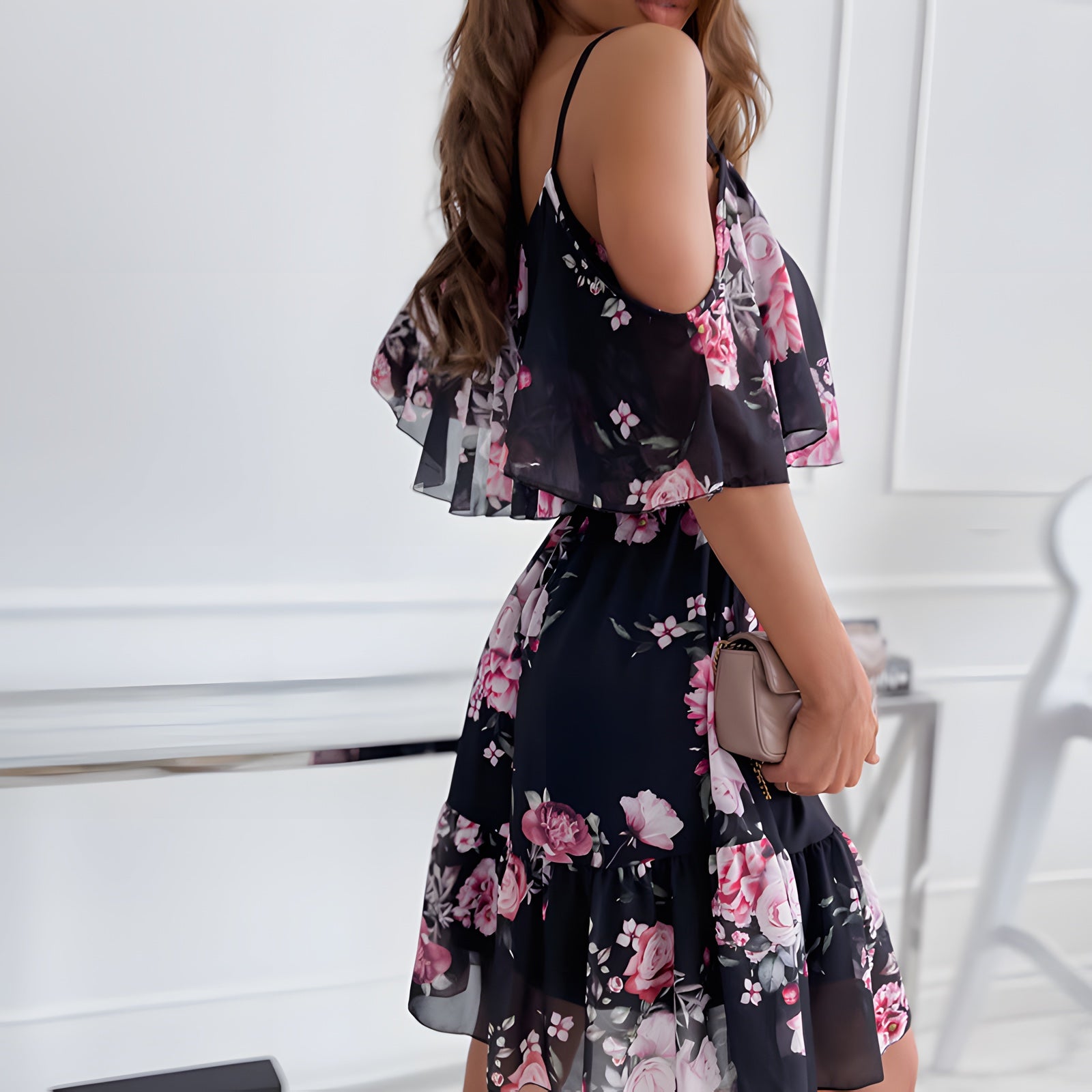 Robe boho blanche été