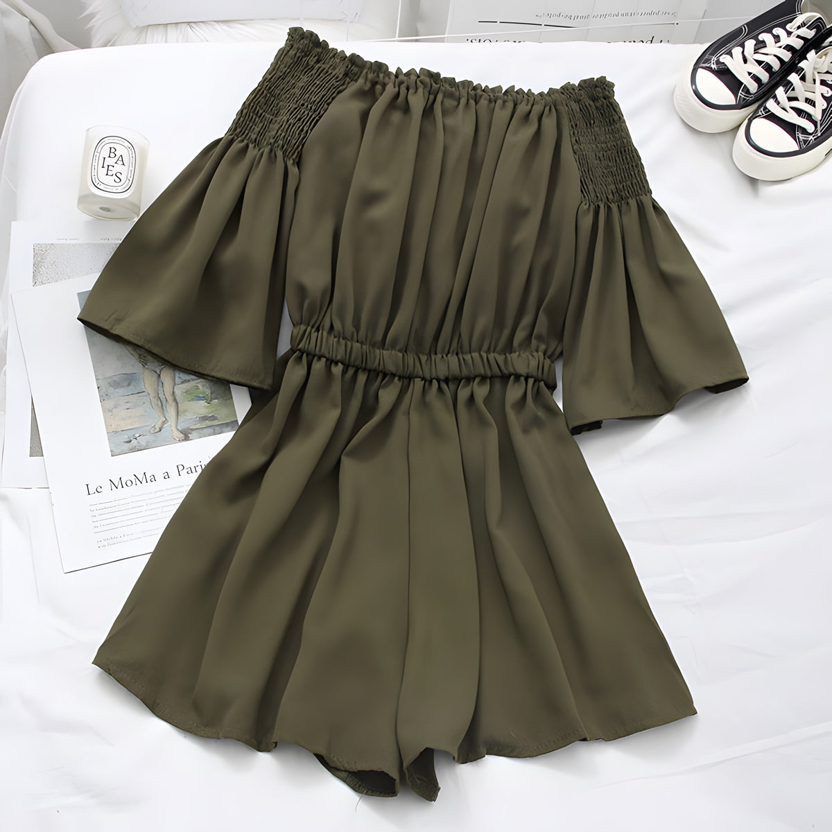 Combishort femme ethnique