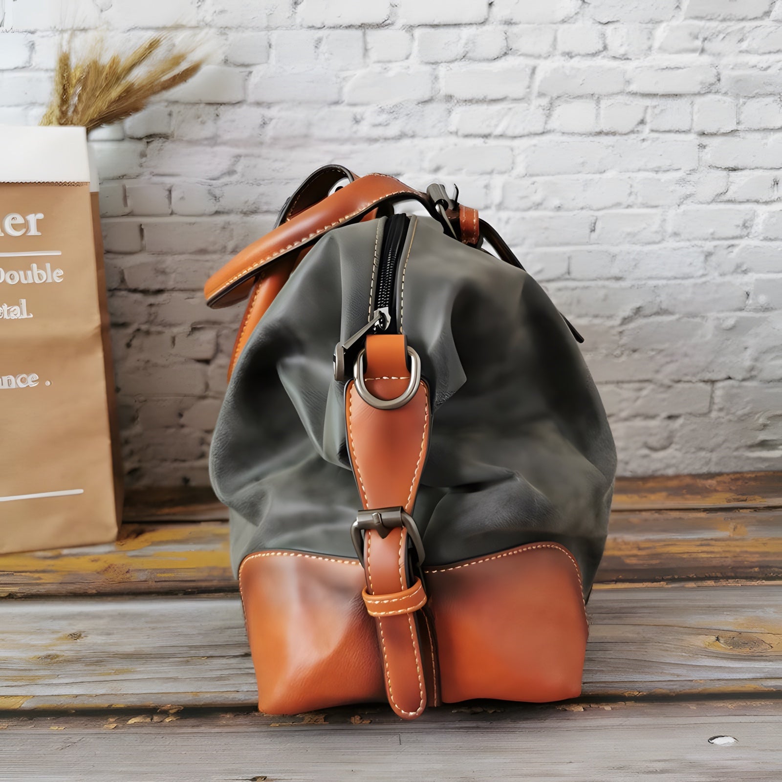 Sac Bandoulière Bohème Cuir
