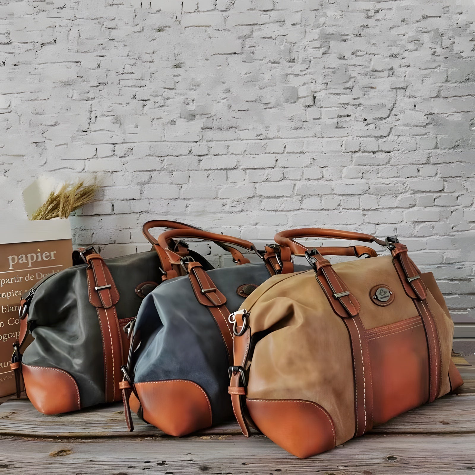 Sac Bandoulière Bohème Cuir