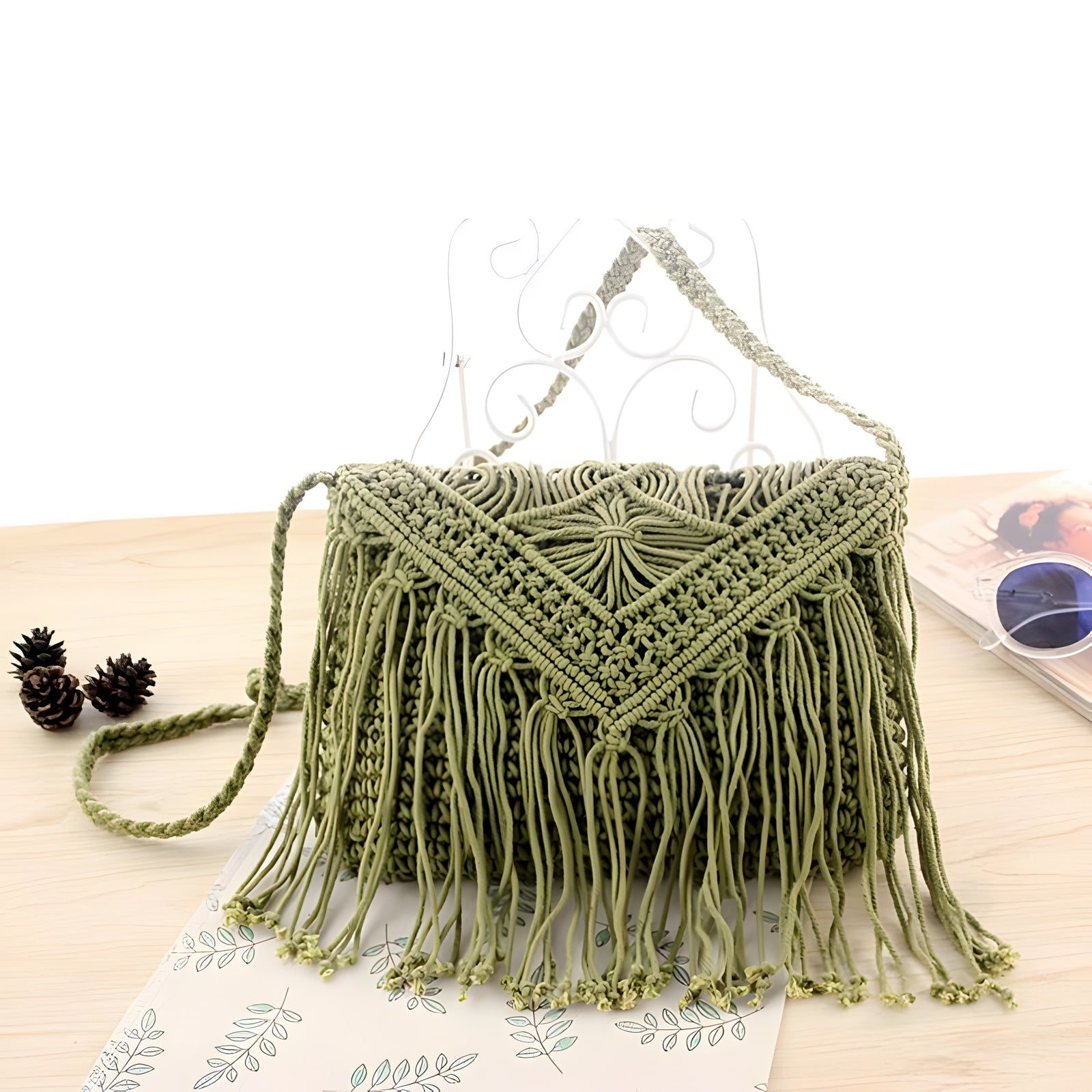 Sac à Frange Bohème En corde