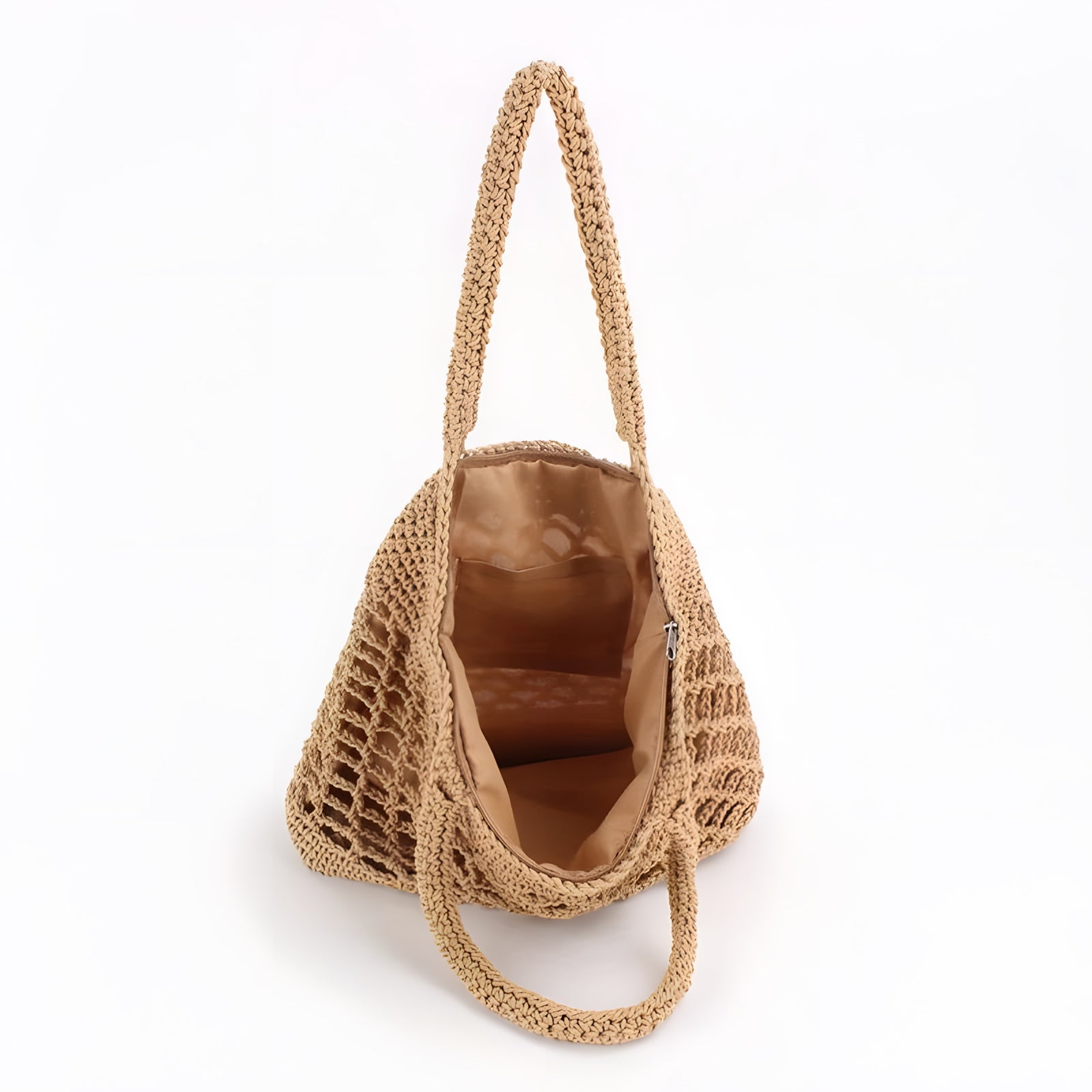 Sac Bohème Paille Tressée