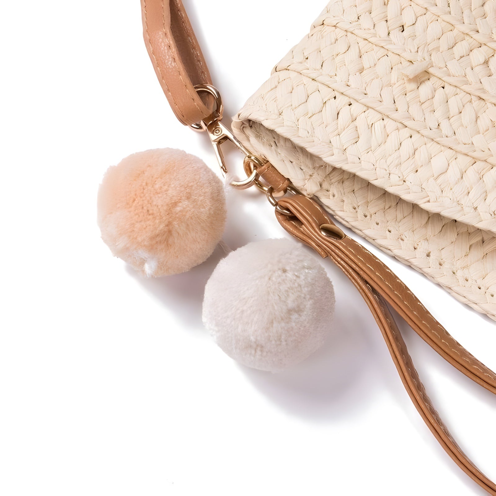 Sac Pochette Paille Bohème